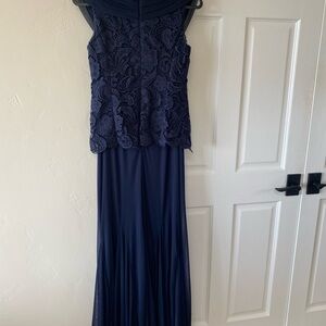 Navy Patra Gown Size 8
